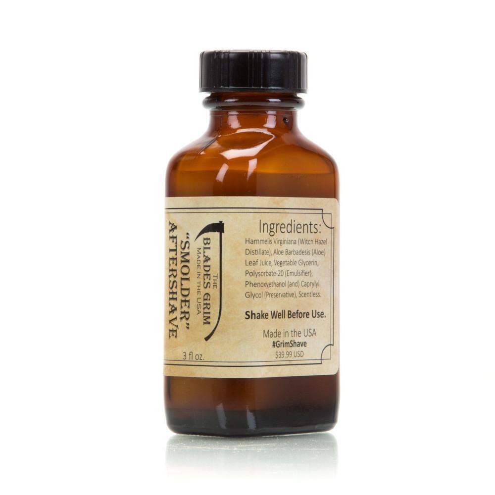 Smolder Aftershave - Large 3 Oz - By The Blades Grim-