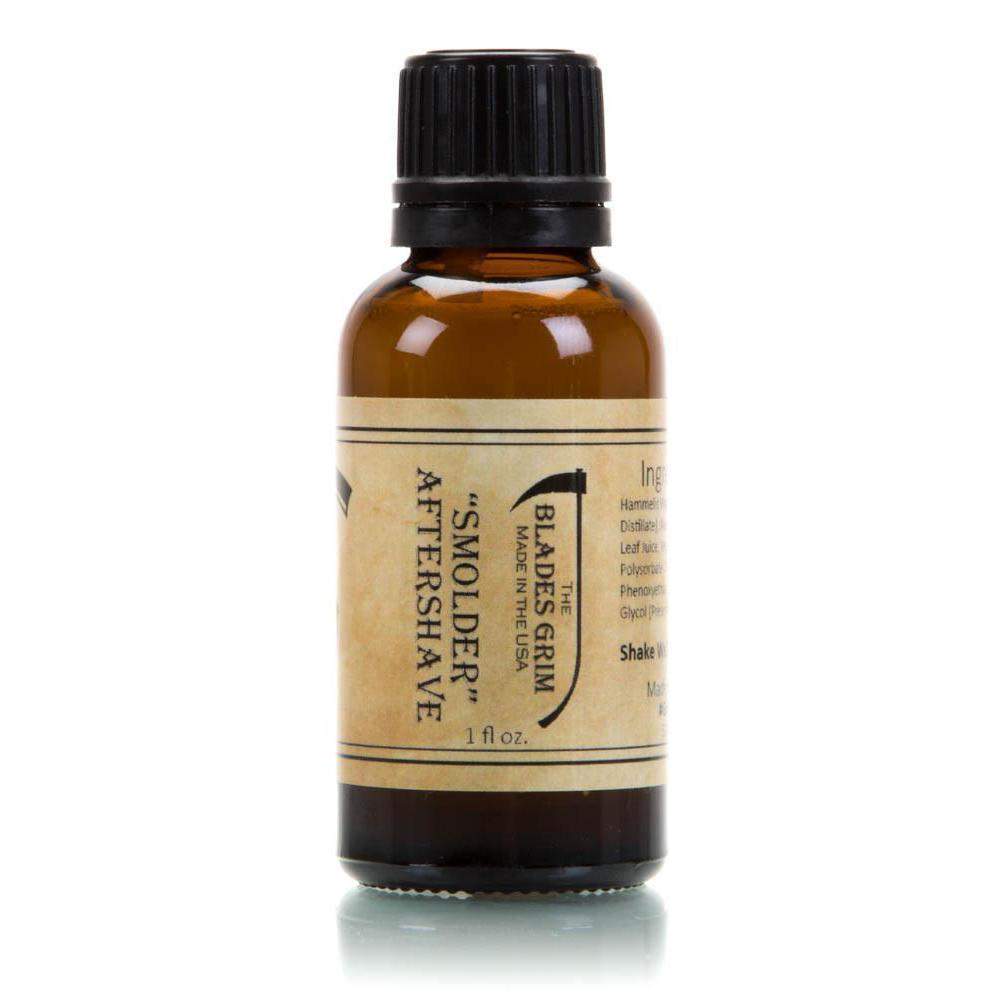 Smolder AfterShave Oil - By The Blades Grim-