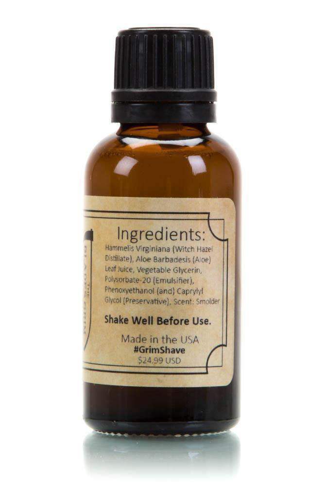 Smolder AfterShave Oil - By The Blades Grim-