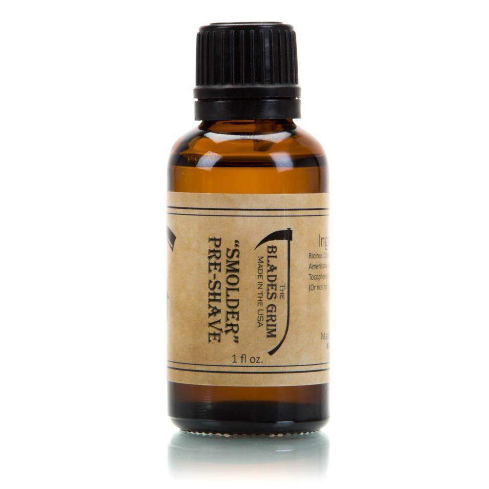 Smolder Pre-Shave Oil - By The Blades Grim-