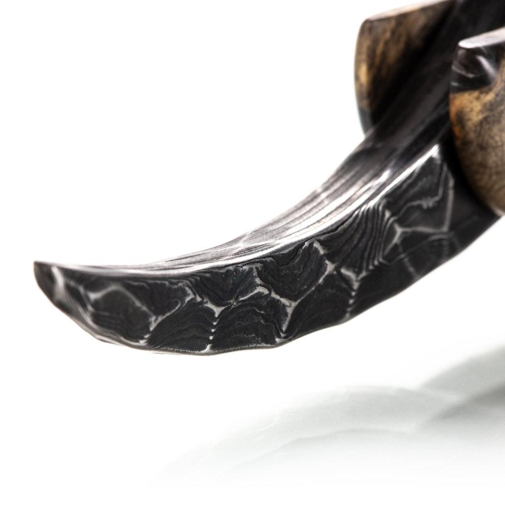 Dylan Farnham Hand-Folded Damascus