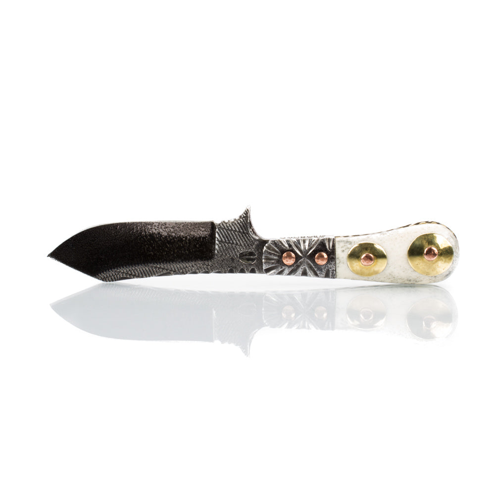 "The Gambler" Tracker's Forge Custom Knife