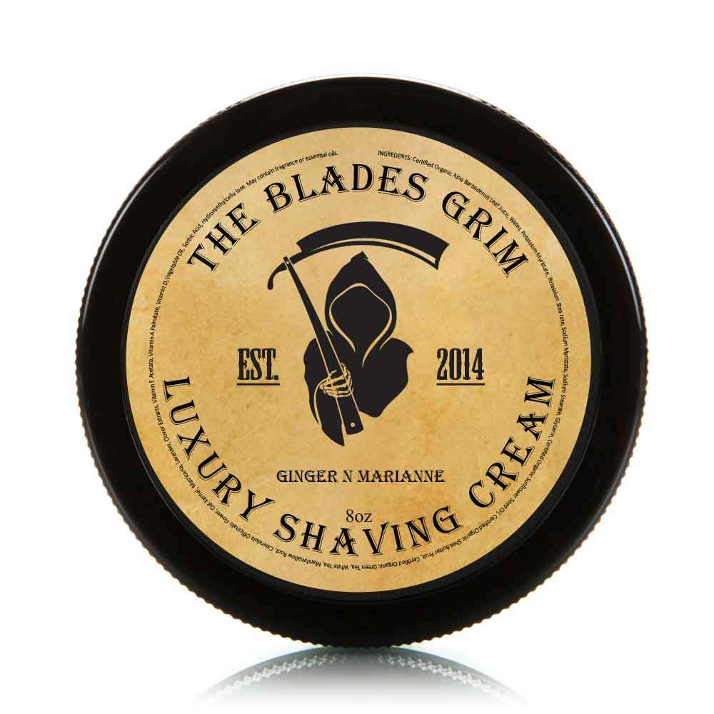 Ginger N Marianne - The Blades Grim 8 oz Luxury Shaving Cream