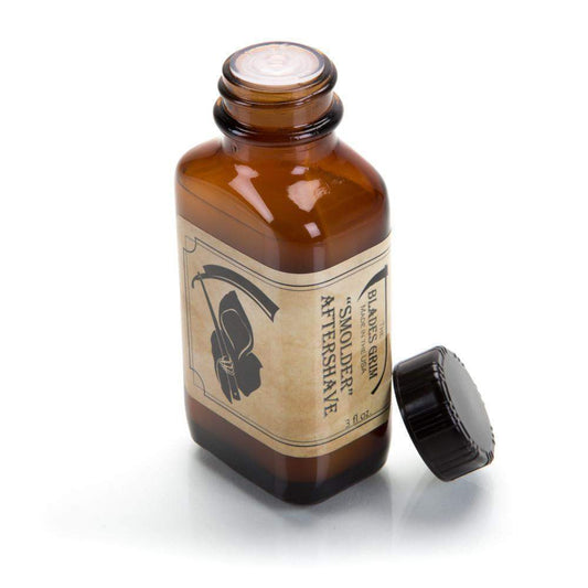Smolder Aftershave - Large 3 Oz - By The Blades Grim-