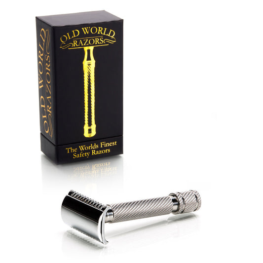 Classic Spiral Grip Vintage Safety Razor
