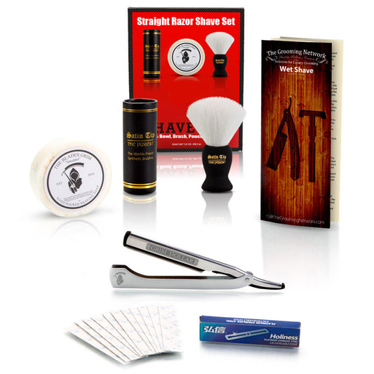 The Grim Dollar Revolver with Shave Set