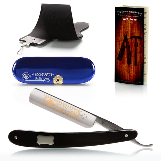 DOVO "Astrale" Ebony 5/8" Straight Razor