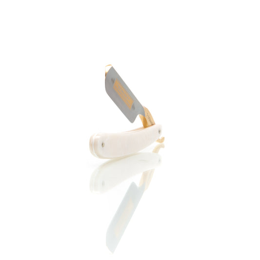 Faux Pearl Bismarck 6/8" Razor
