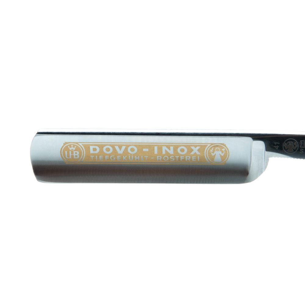 Dovo "Inox" Olive Wood 5/8" Straight Razor with Luxury Shave Set