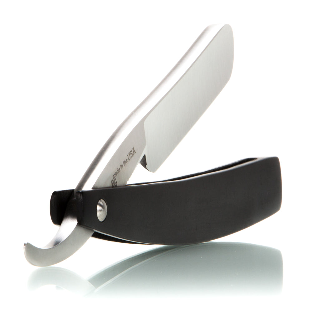 Hart Steel 6/8 Satin Finish Round Point Straight Razor