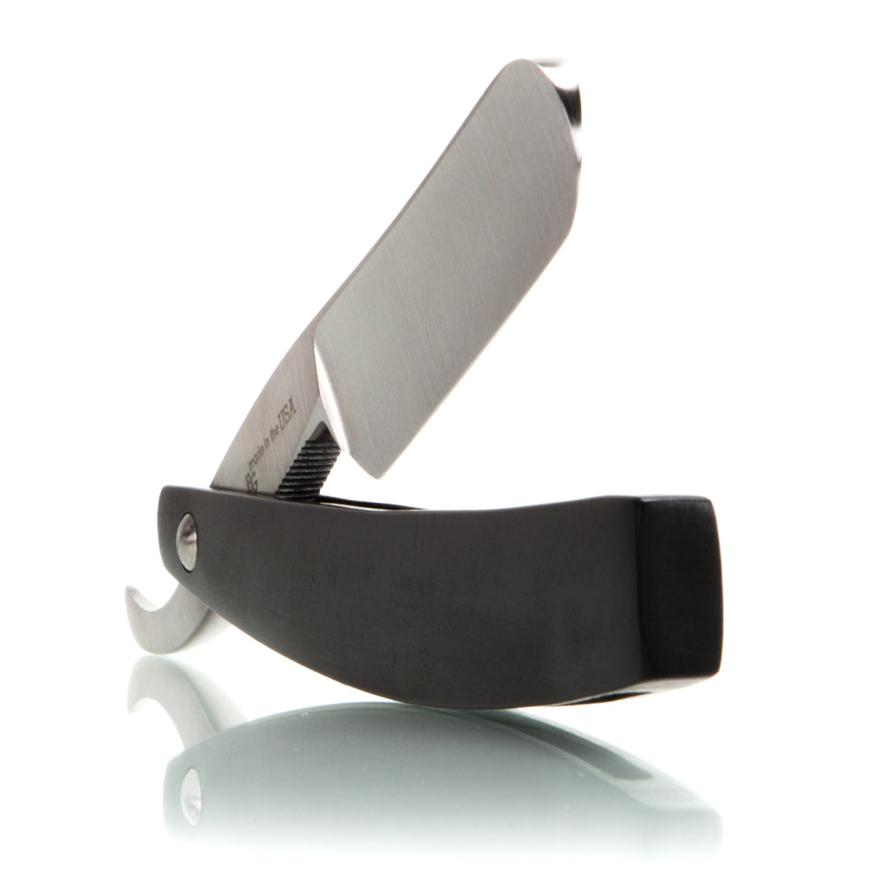 Hart Steel 6/8 Satin Finish Round Point Straight Razor