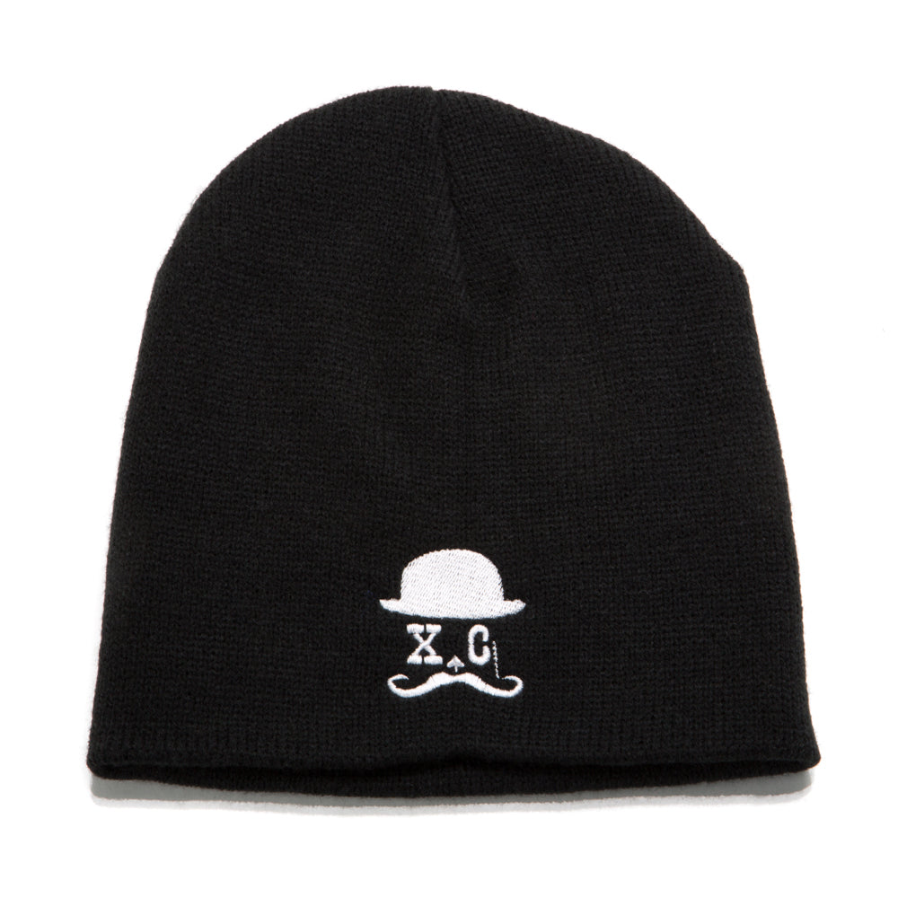 Straight Razors Black Beanie With Logo