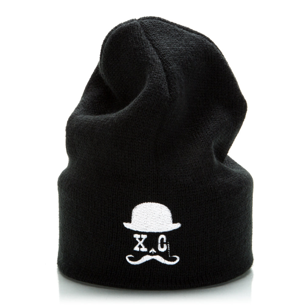 Straight Razors Black Beanie With Logo