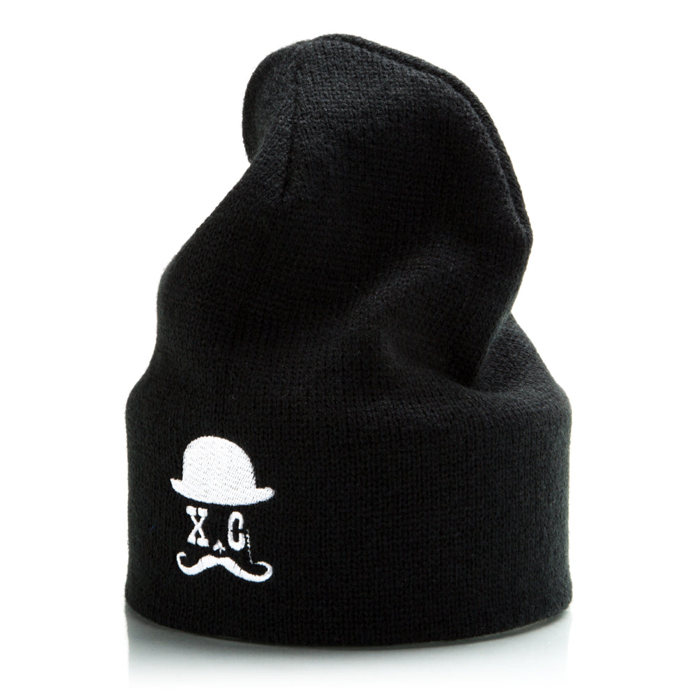 Straight Razors Black Beanie With Logo