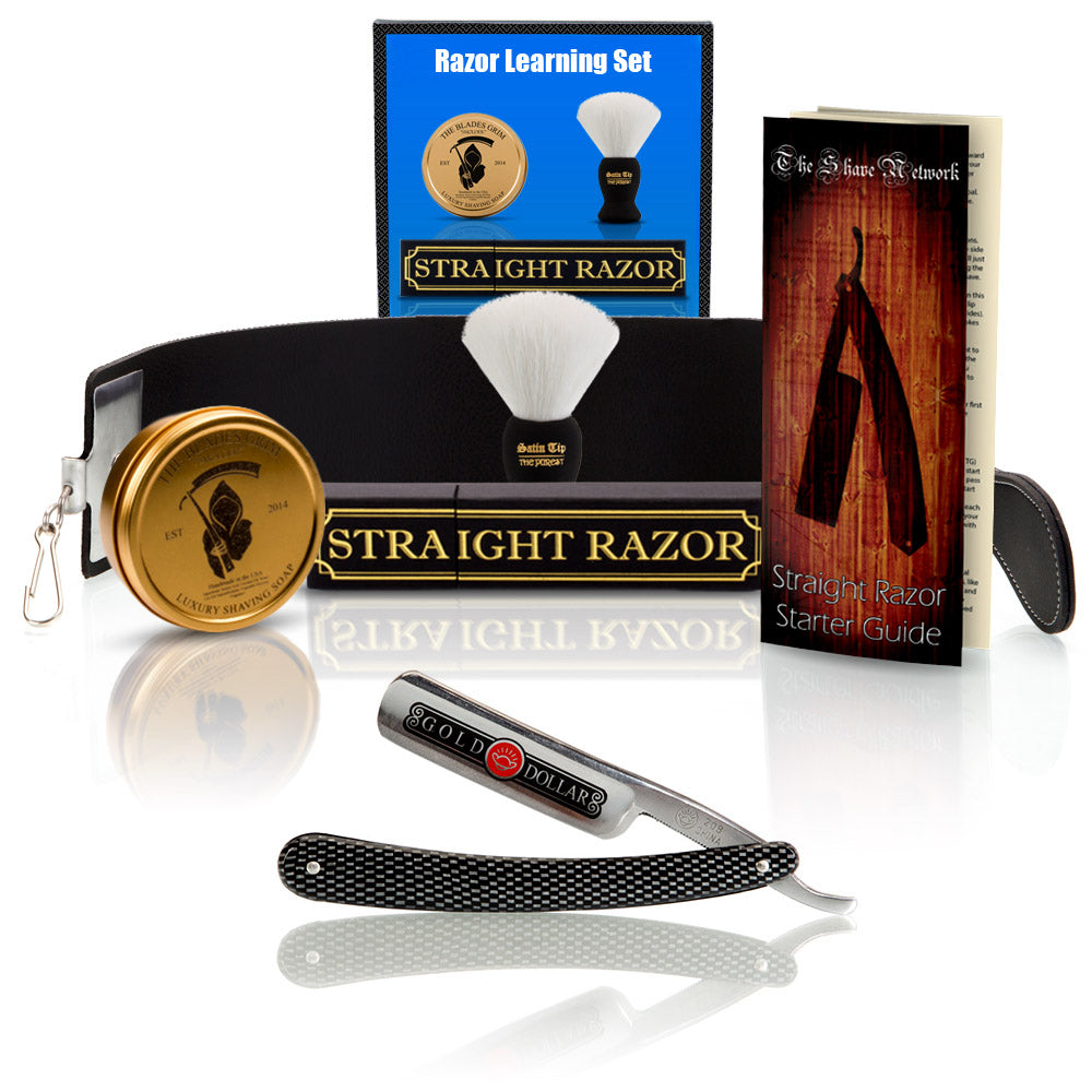 Straight Razor Learning Set - Blunt Edge - RMRS