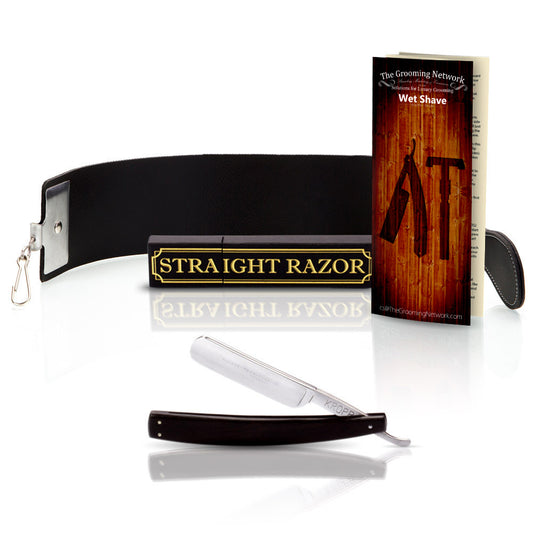 A Vintage Razor with Strop and Razor Box