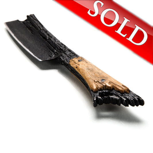 Dylan Farnham Custom Kamisori Razor - With Mammoth Ivory Handle