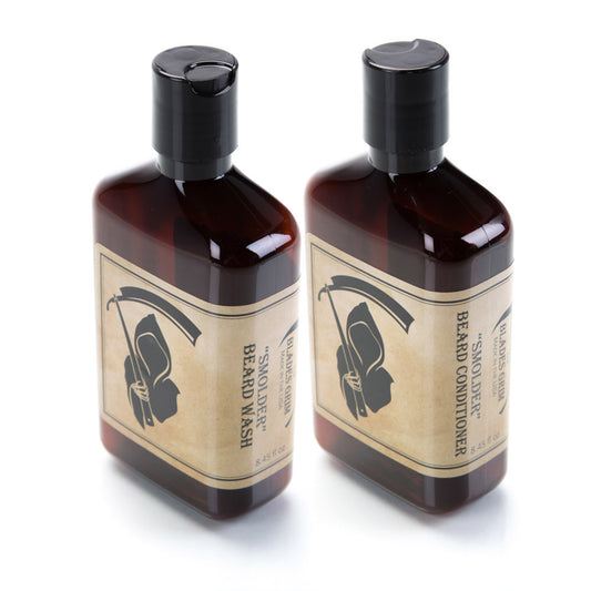 Smolder Beard Wash And Conditioner Combo - By The Blades Grim